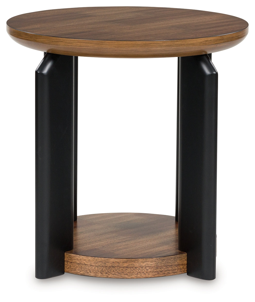 Kraeburn Brown/Black End Table - T624-6