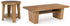 Kristiland Coffee Table with 1 End Table in Light Brown - PKG019335