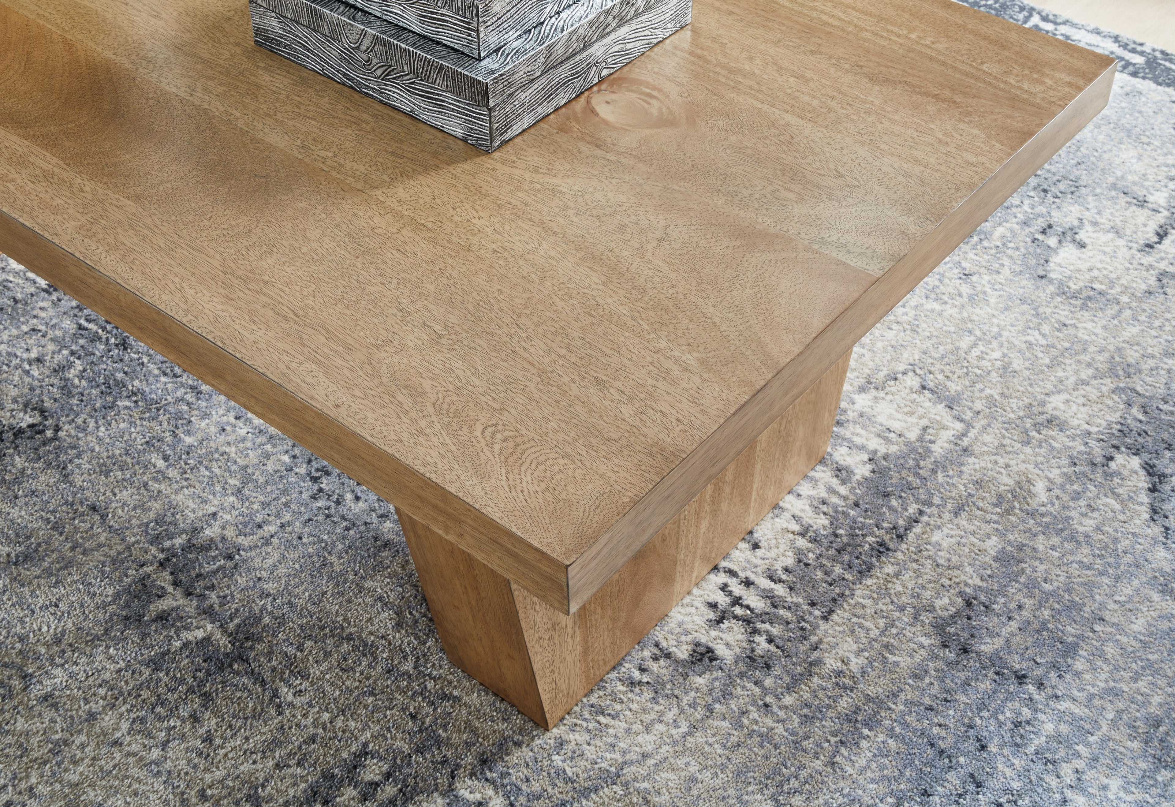 Kristiland Light Brown Coffee Table - T674-1 - Bien Home Furniture &amp; Electronics