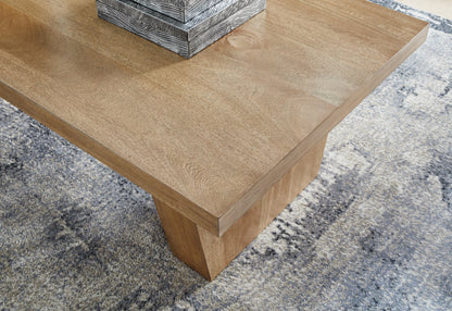 Kristiland Light Brown Coffee Table - T674-1 - Bien Home Furniture &amp; Electronics