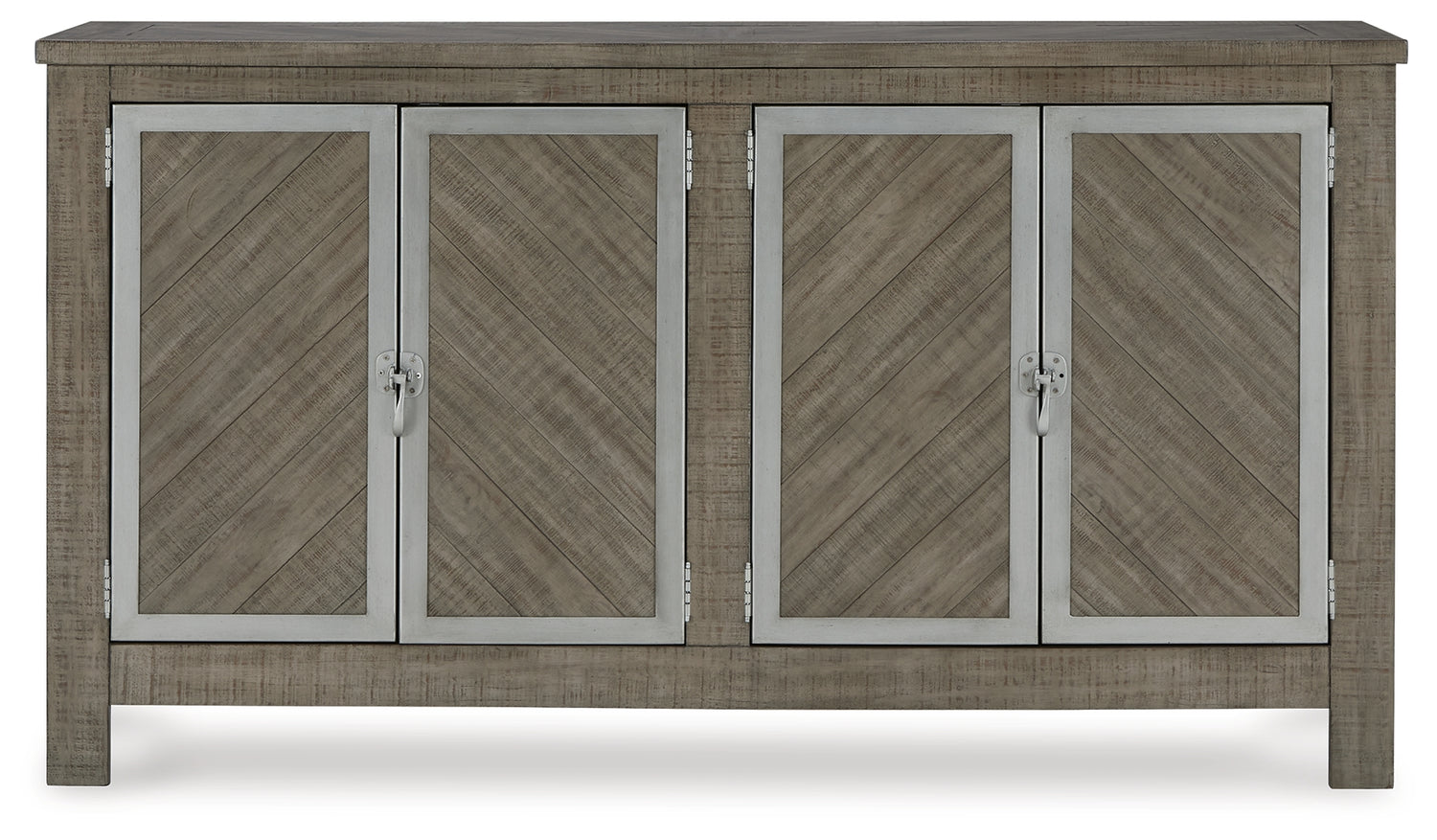 Krystanza Weathered Gray Dining Server - D766-60