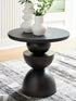 Kurtson Bronze Finish Accent Table - A4000680