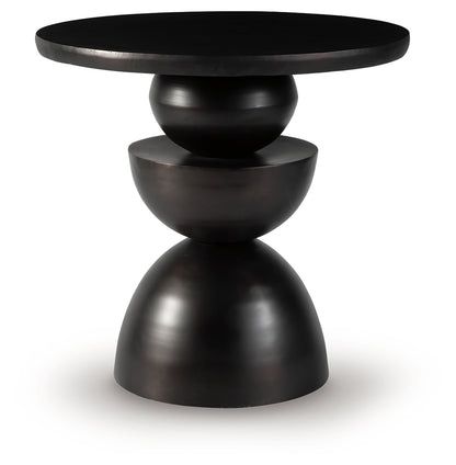 Kurtson Bronze Finish Accent Table - A4000680