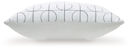 Kydner White/Black Pillow (Set of 4) - A1001107