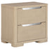 Ladera 2-drawer Nightstand Bedside Table Light Elm - 225082