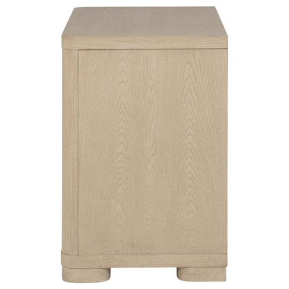 Ladera 2-drawer Nightstand Bedside Table Light Elm - 225082