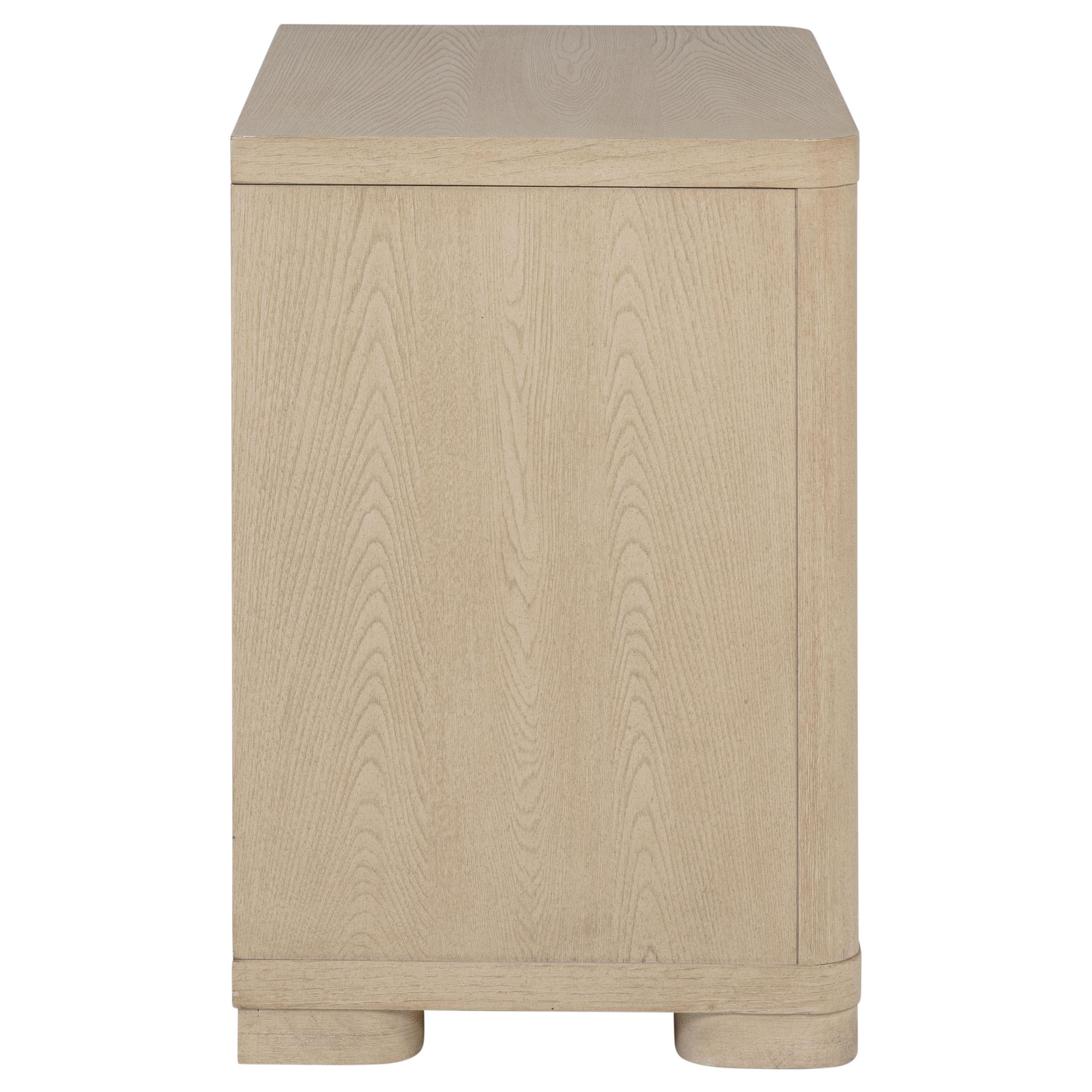 Ladera 2-drawer Nightstand Bedside Table Light Elm - 225082