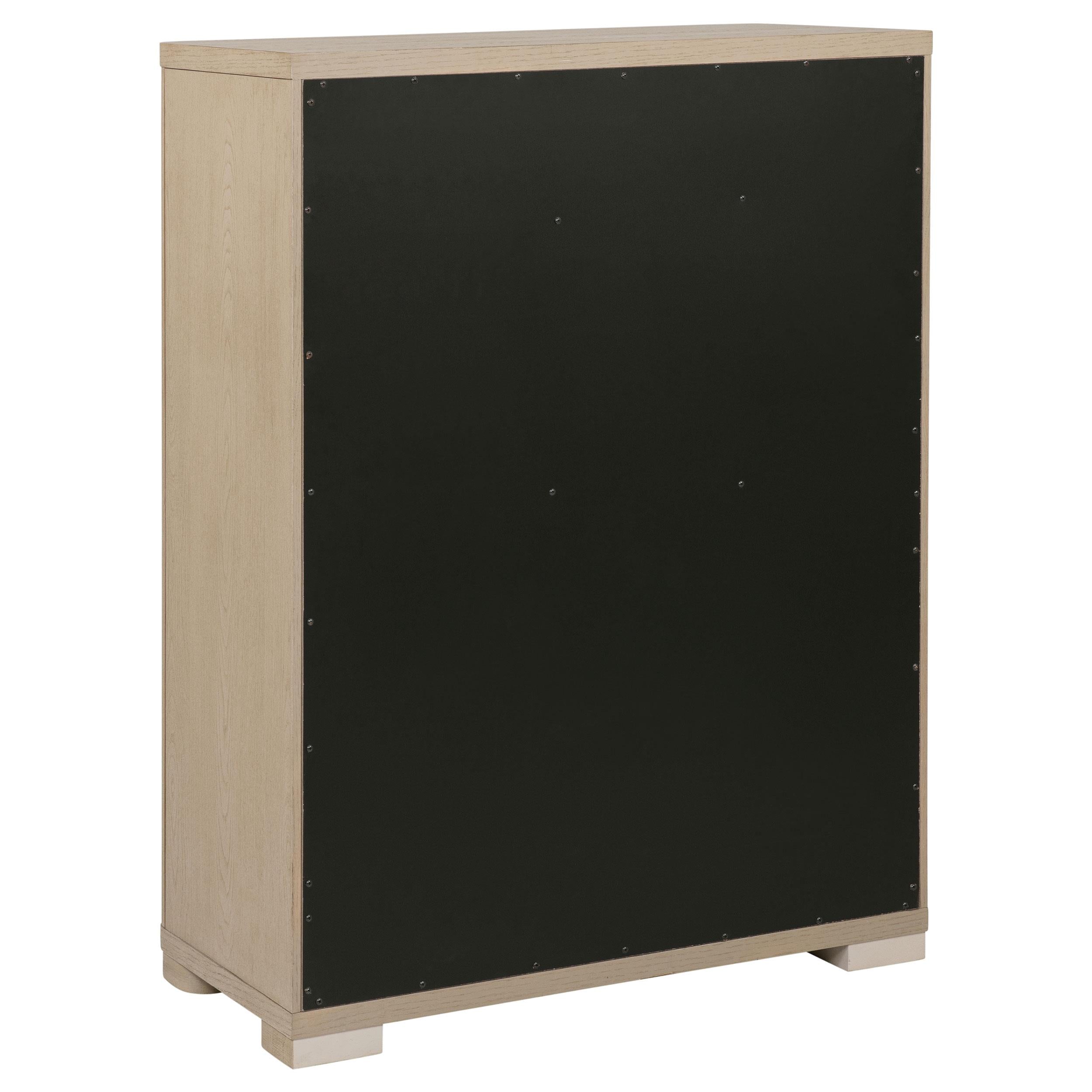 Ladera 5-drawer Bedroom Chest of Drawers Light Elm - 225085