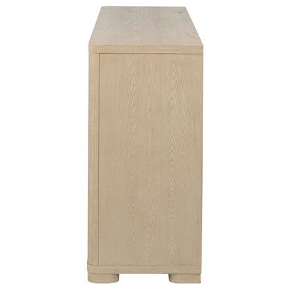 Ladera 6-drawer Bedroom Dresser Light Elm - 225083