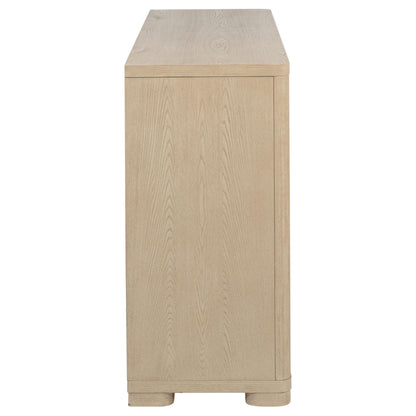 Ladera 6-drawer Bedroom Dresser Light Elm - 225083