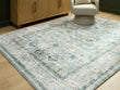 Ladstoney Teal/Beige/Ochre Large Rug - R407501
