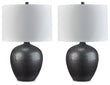 Ladstow Black Table Lamp (Set of 2) - L123894X2