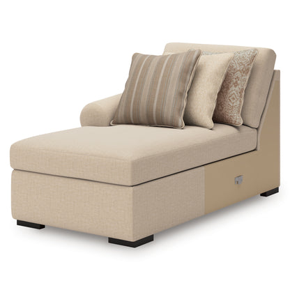 LadyMae Twill 2-Piece Sectional with Chaise - 59404S6