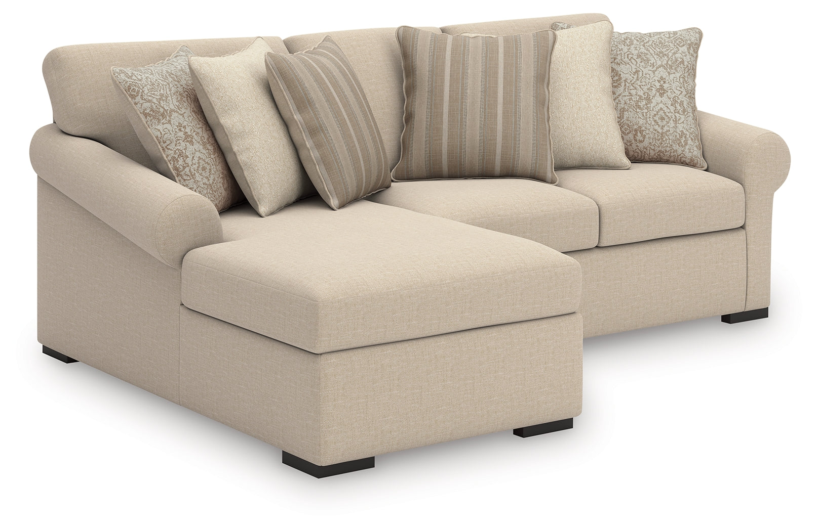 LadyMae Twill 2-Piece Sectional with Chaise - 59404S6