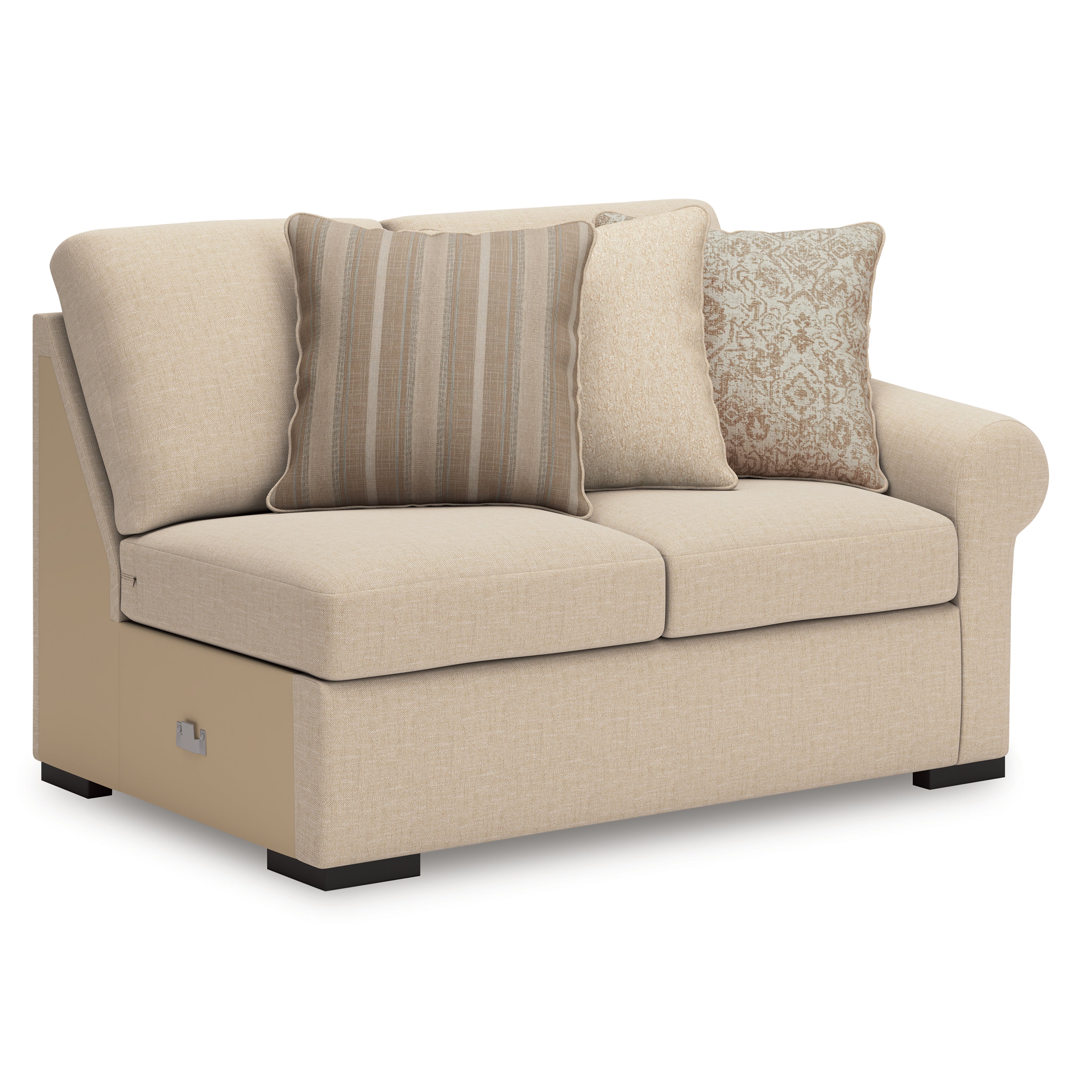 LadyMae Twill 4-Piece Sectional with Chaise - 59404S7