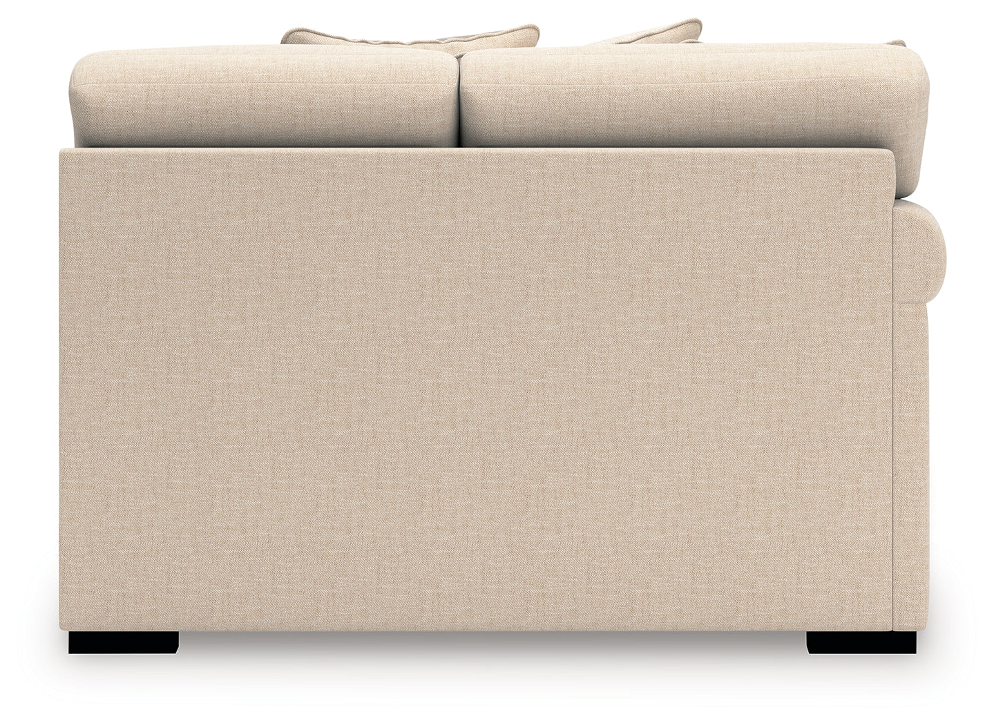 LadyMae Twill Left-Arm Facing Loveseat - 5940455