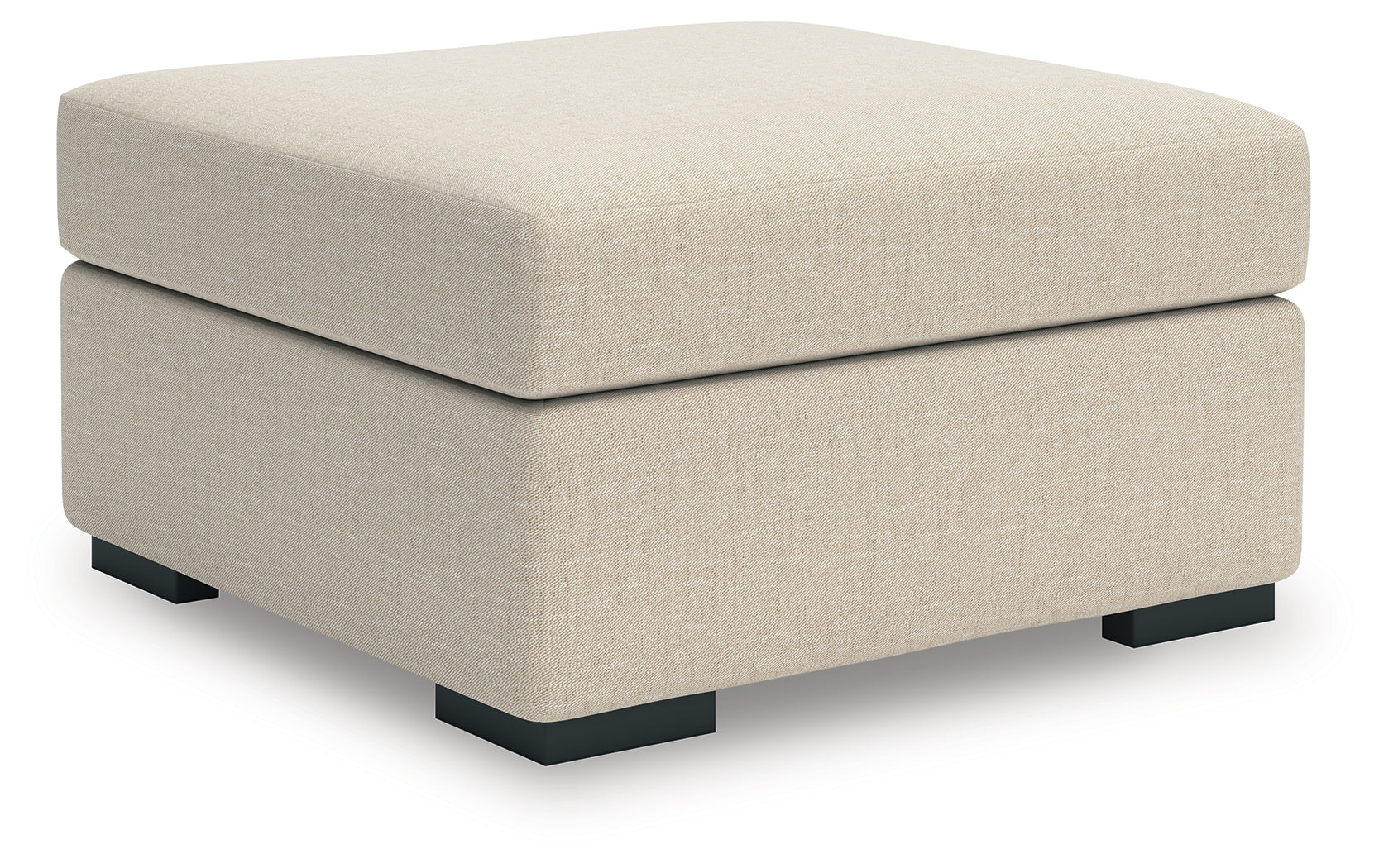 LadyMae Twill Oversized Accent Ottoman - 5940408