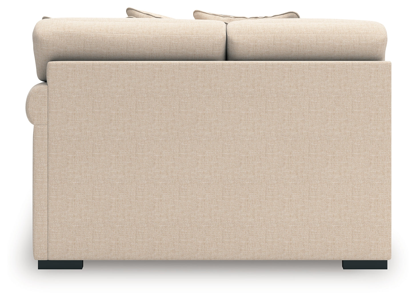 LadyMae Twill Right-Arm Facing Loveseat - 5940456
