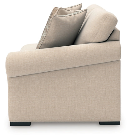 LadyMae Twill Right-Arm Facing Loveseat - 5940456