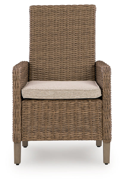 Laguna Heights Beige Arm Chair with Cushion (Set of 2) - PCP790-601A