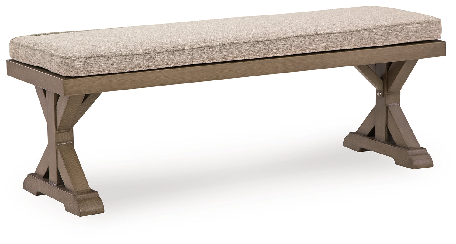 Laguna Heights Beige Bench with Cushion - PCP790-600