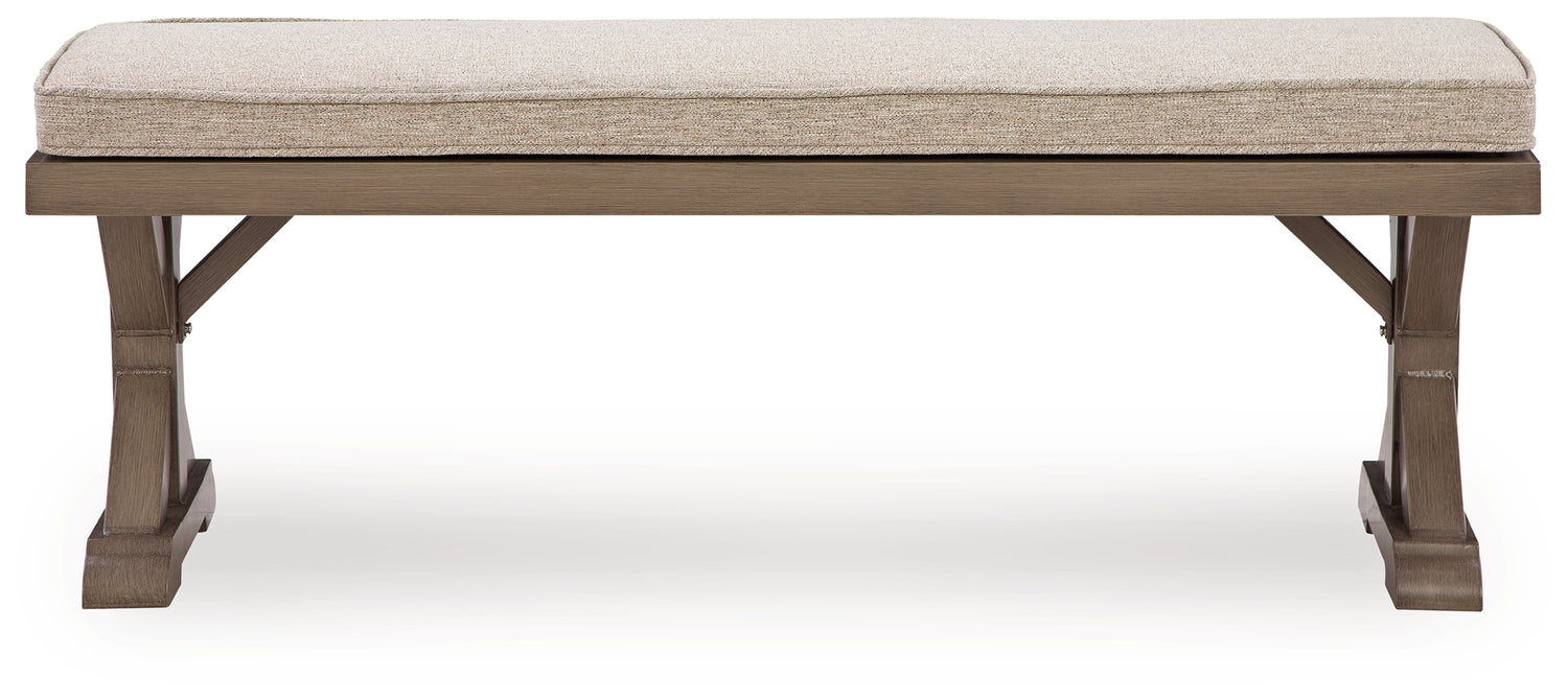 Laguna Heights Beige Bench with Cushion - PCP790-600