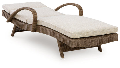 Laguna Heights Beige Chaise Lounge with Cushion - PCP790-815