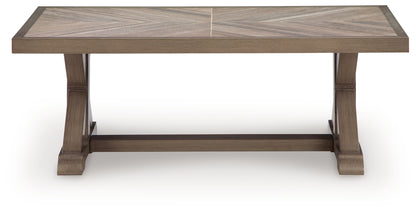 Laguna Heights Beige Outdoor Coffee Table - PCP790-701