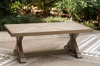 Laguna Heights Beige Outdoor Coffee Table - PCP790-701
