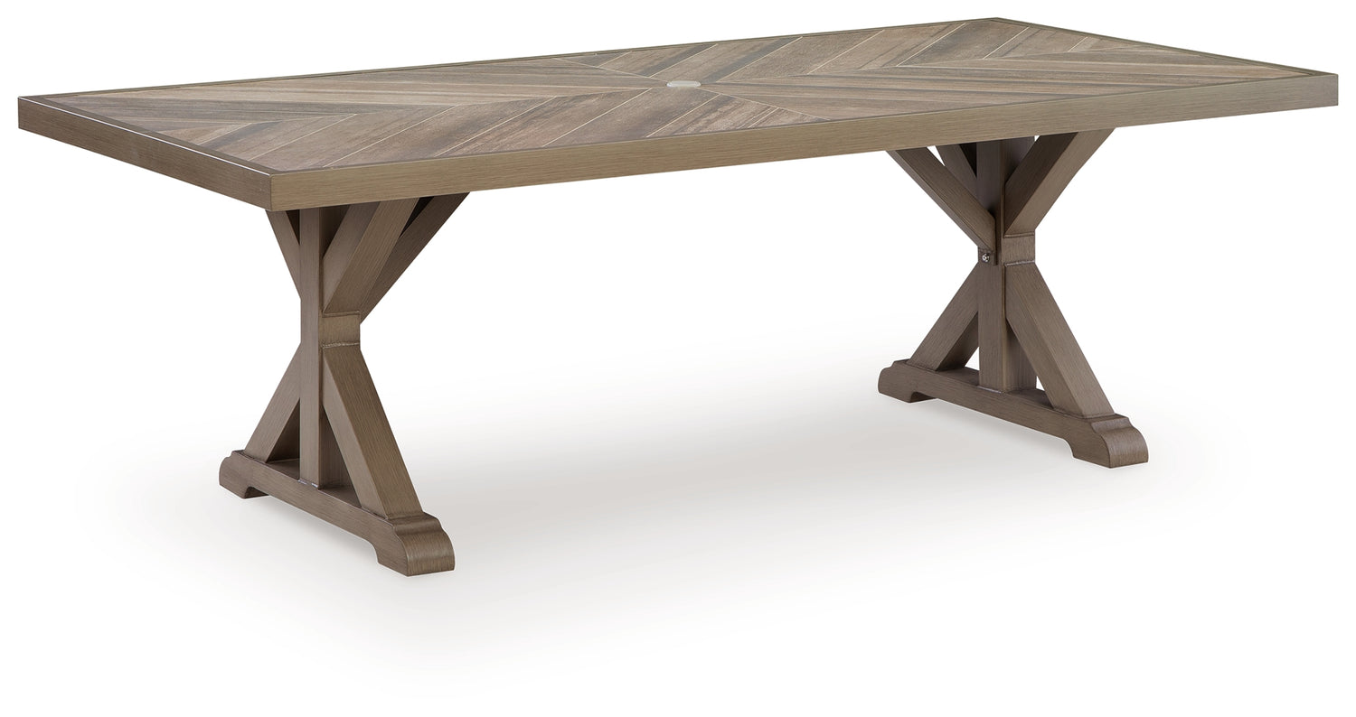 Laguna Heights Beige Outdoor Dining Table - PCP790-625