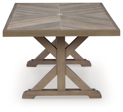 Laguna Heights Beige Outdoor Dining Table - PCP790-625