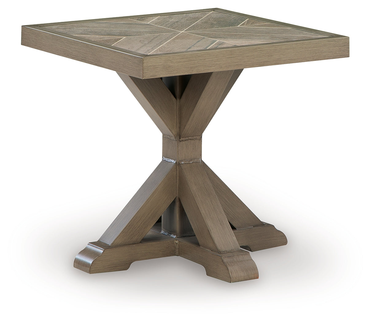 Laguna Heights Beige Outdoor End Table - PCP790-702