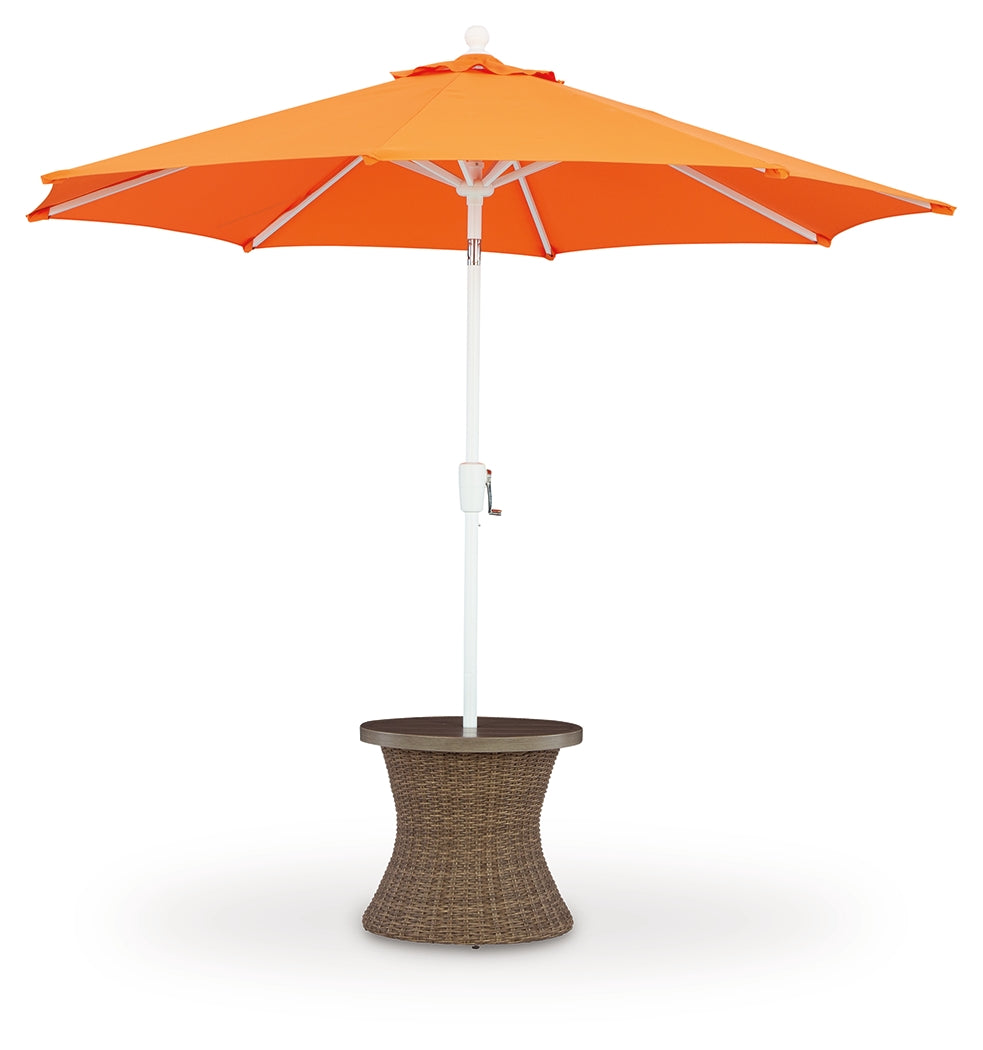 Laguna Heights Beige Outdoor End Table - PCP790-706
