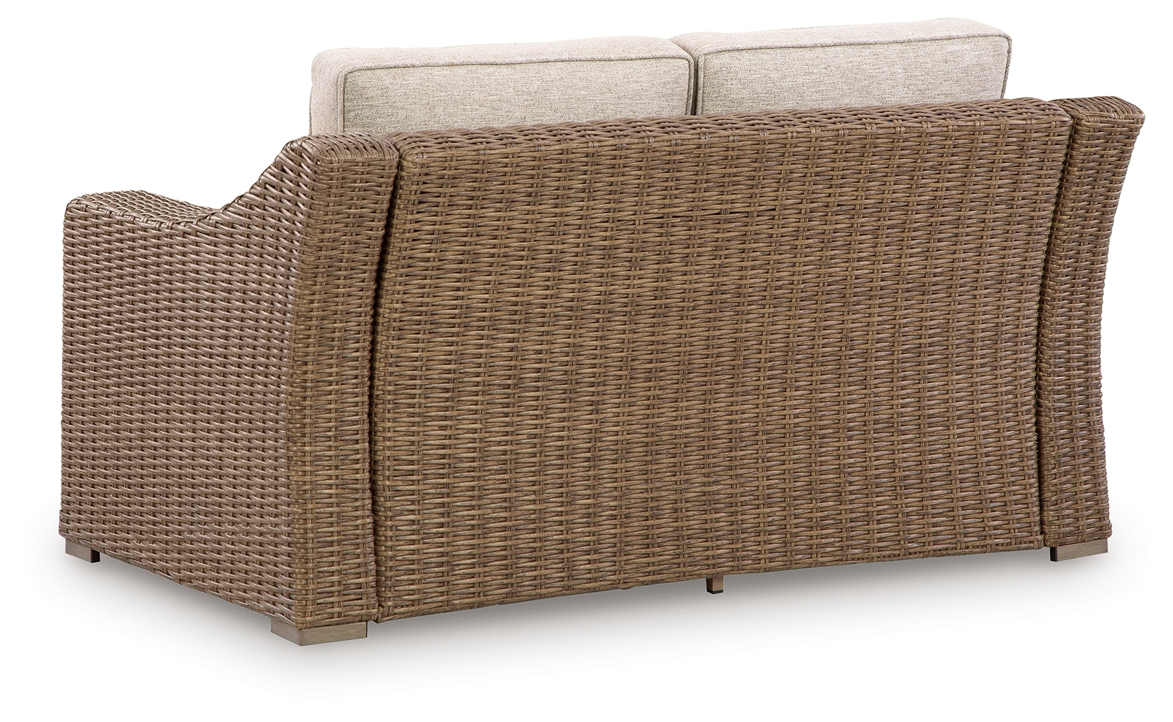 Laguna Heights Beige Outdoor Loveseat with Cushion - PCP790-835