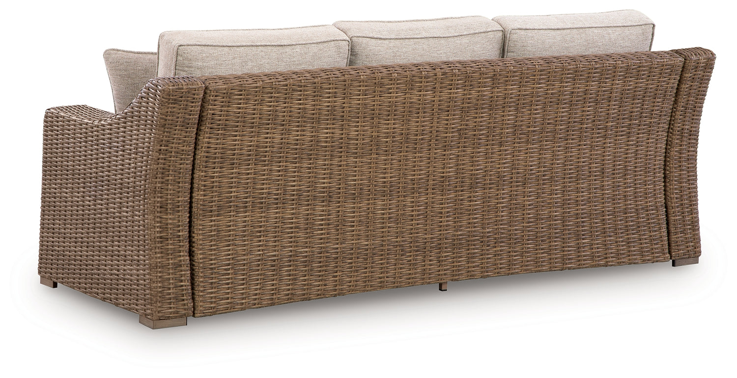 Laguna Heights Beige Outdoor Sofa with Cushion - PCP790-838