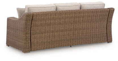 Laguna Heights Beige Outdoor Sofa with Cushion - PCP790-838