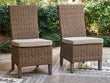 Laguna Heights Beige Side Chair with Cushion (Set of 2) - PCP790-601