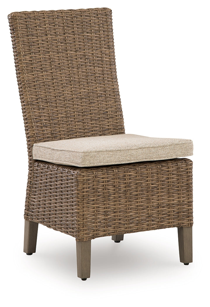 Laguna Heights Beige Side Chair with Cushion (Set of 2) - PCP790-601