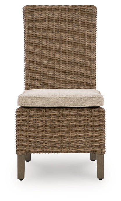 Laguna Heights Beige Side Chair with Cushion (Set of 2) - PCP790-601