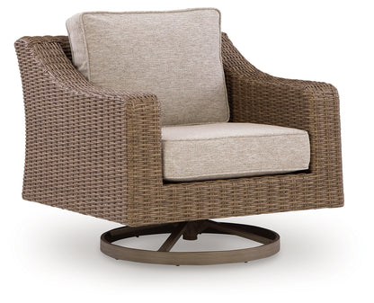 Laguna Heights Beige Swivel Lounge with Cushion - PCP790-821