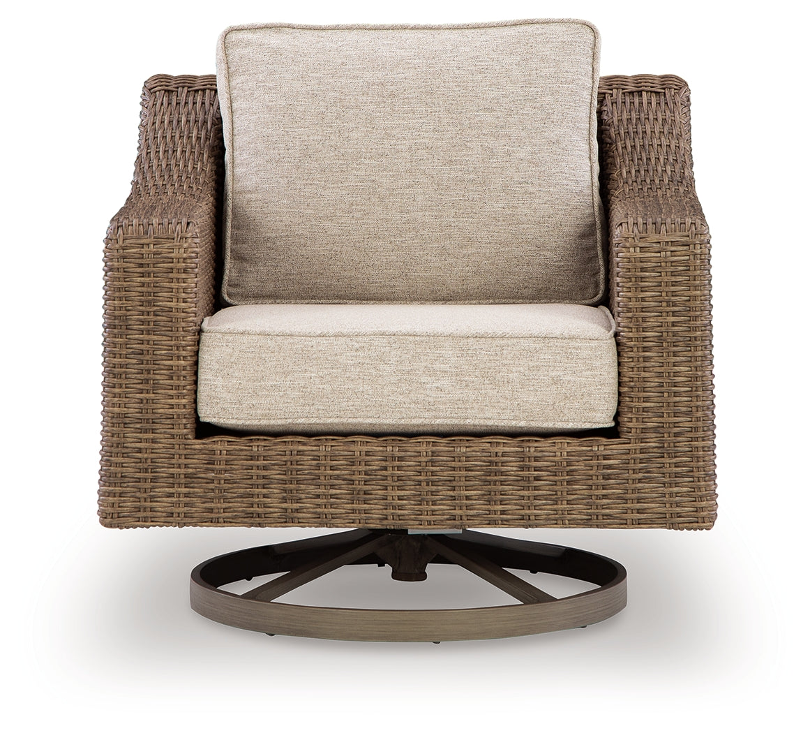 Laguna Heights Beige Swivel Lounge with Cushion - PCP790-821