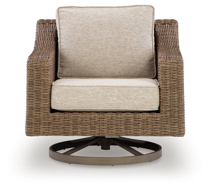 Laguna Heights Beige Swivel Lounge with Cushion - PCP790-821