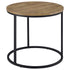 Lainey Round Occasional Side End Table Mango - 736037
