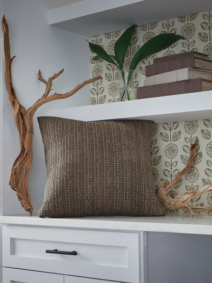 Landcher Brown Pillow (Set of 4) - A1001104