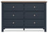Landocken Twin Panel Bed, Dresser, Chest and Nightstand - B414B20