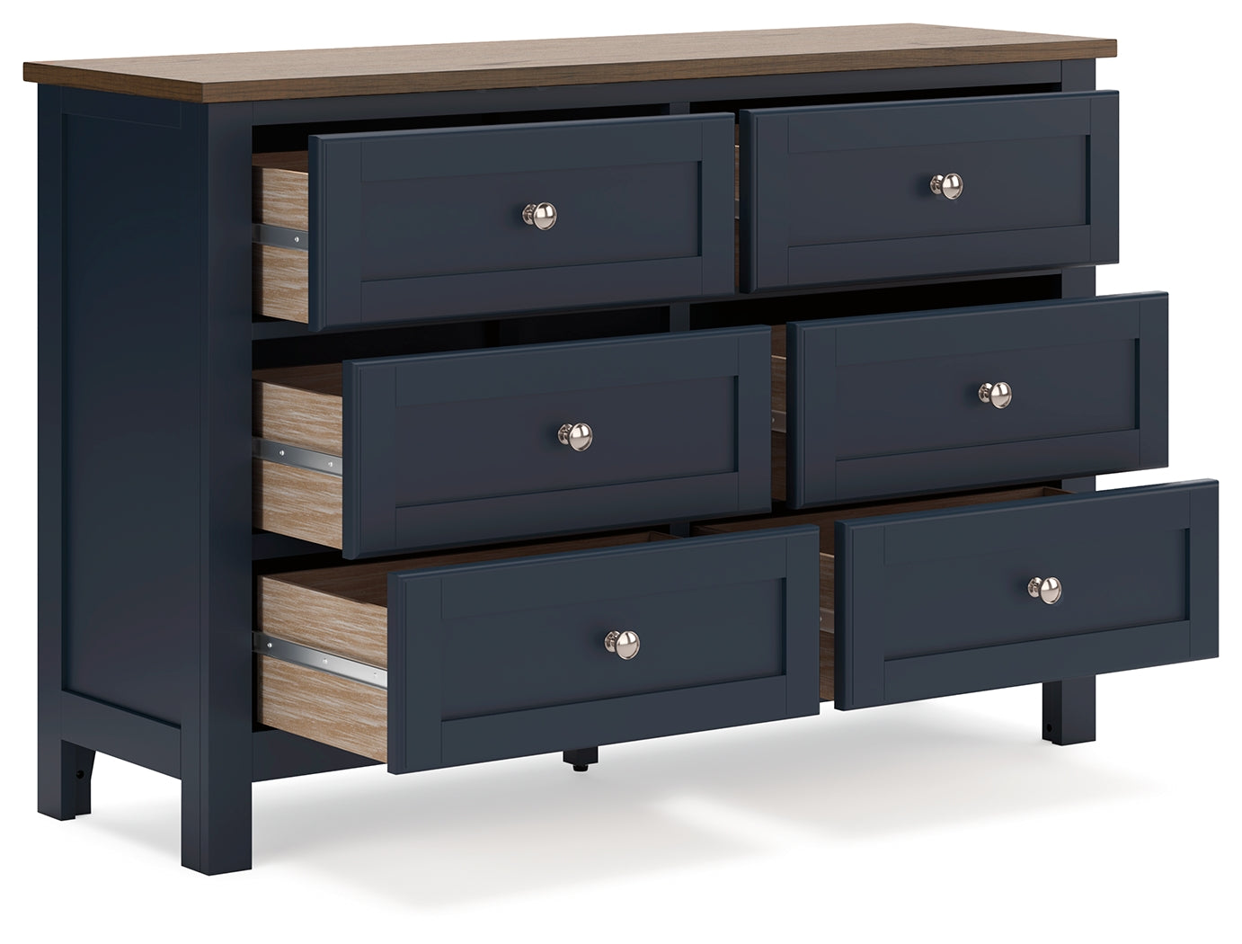 Landocken Twin Panel Bed, Dresser, Chest and Nightstand - B414B20
