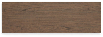 Landocken Twin Panel Bed with Dresser in Brown/Blue - PKG020326
