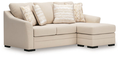 Lango Jute Queen Sofa Chaise Sleeper - 4860268