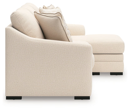 Lango Jute Queen Sofa Chaise Sleeper - 4860268