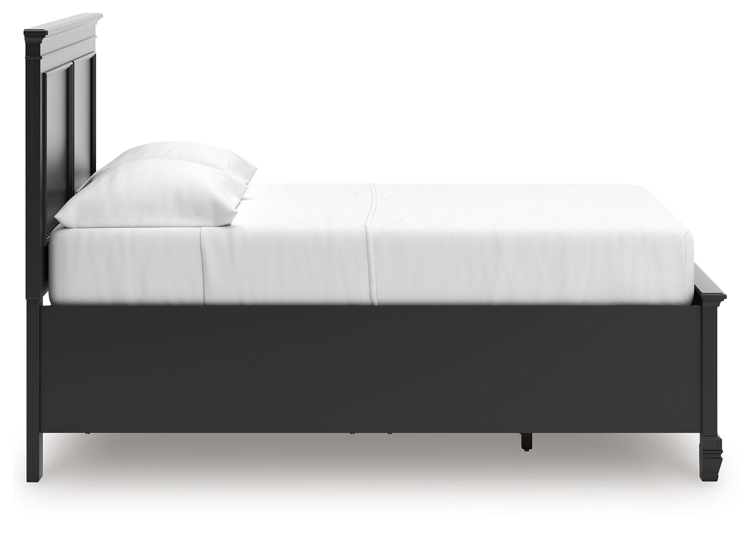 Lanolee Black Full Panel Storage Bed - B687B22